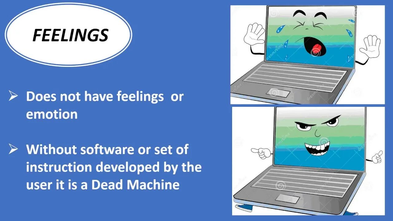 Whose computer is this. Computer characters.