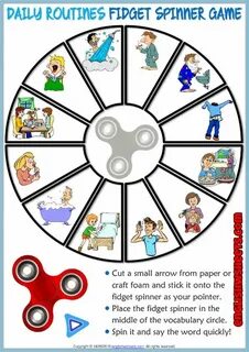 Wordwall daily routine for kids