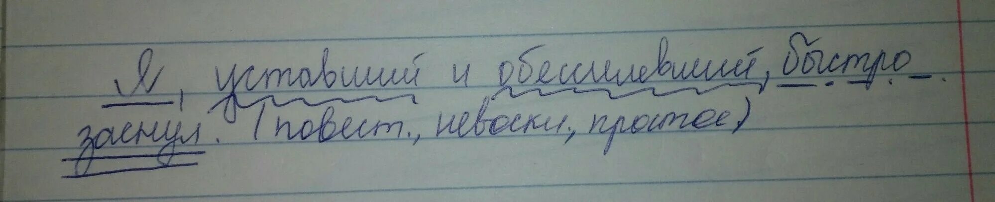 Весь народ был на палубе разбор предложения. Весь народ был на палубе разбор предложения
