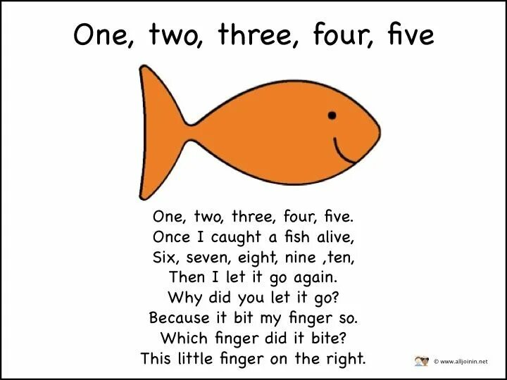 Poems for children in English. English poems for Kids. Poem about Fish. Poem about animals. Two three перевод