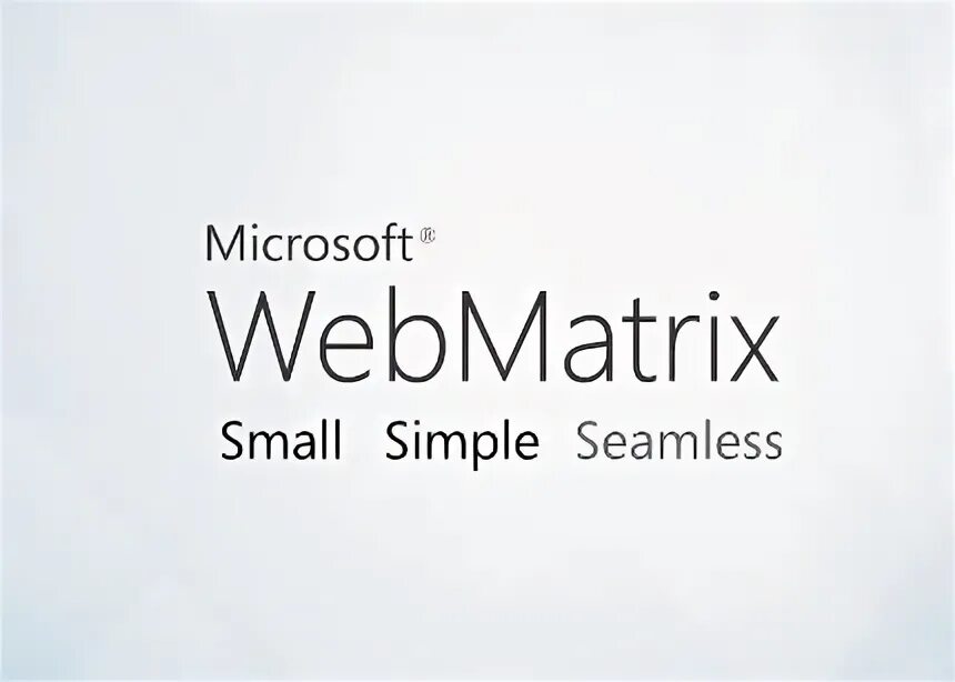 Web matrix. Webmatrix.