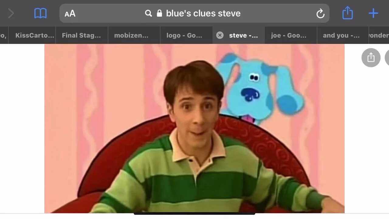 Take a photo according to the clues