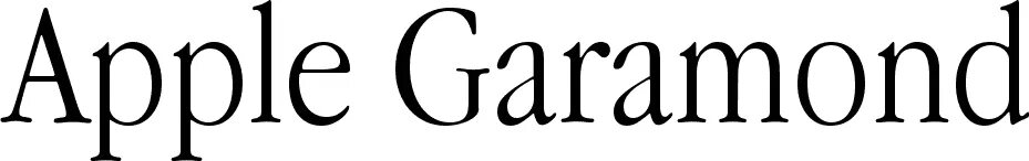 Apple Garamond. Шрифт Apple. Фирменный шрифт Apple. Apple Garamond font.