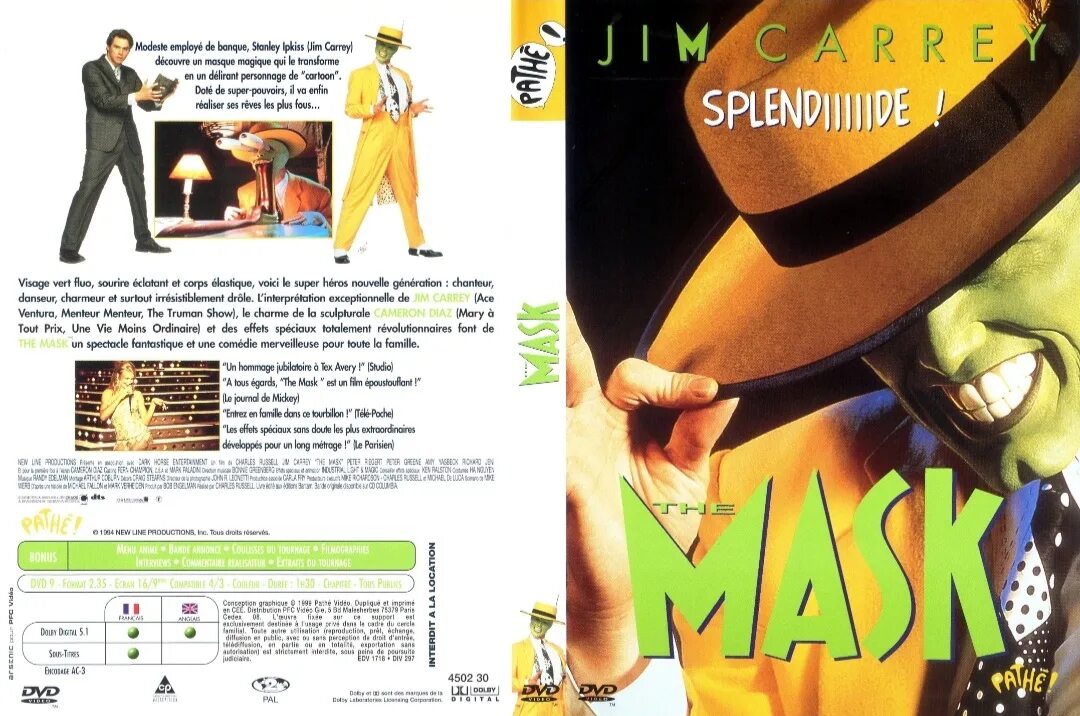 Stick up you see the mask. Маска the mask, (1994).