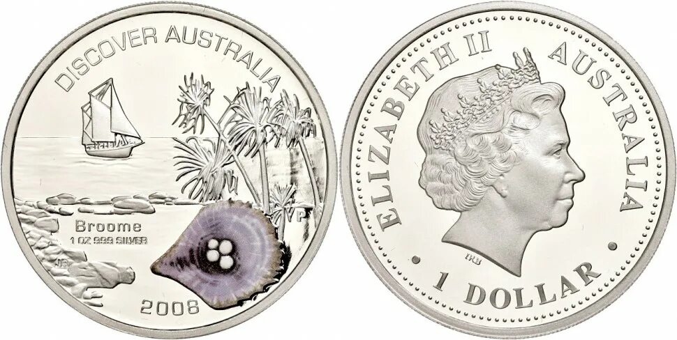 1 Доллар 2008 Австралия. Серебряная монета 2008 Дискавери Австралия 1 доллар. Австралийские монеты. Серебряная монета 1 доллар Австралия 2008 г. Номинал 1 доллар