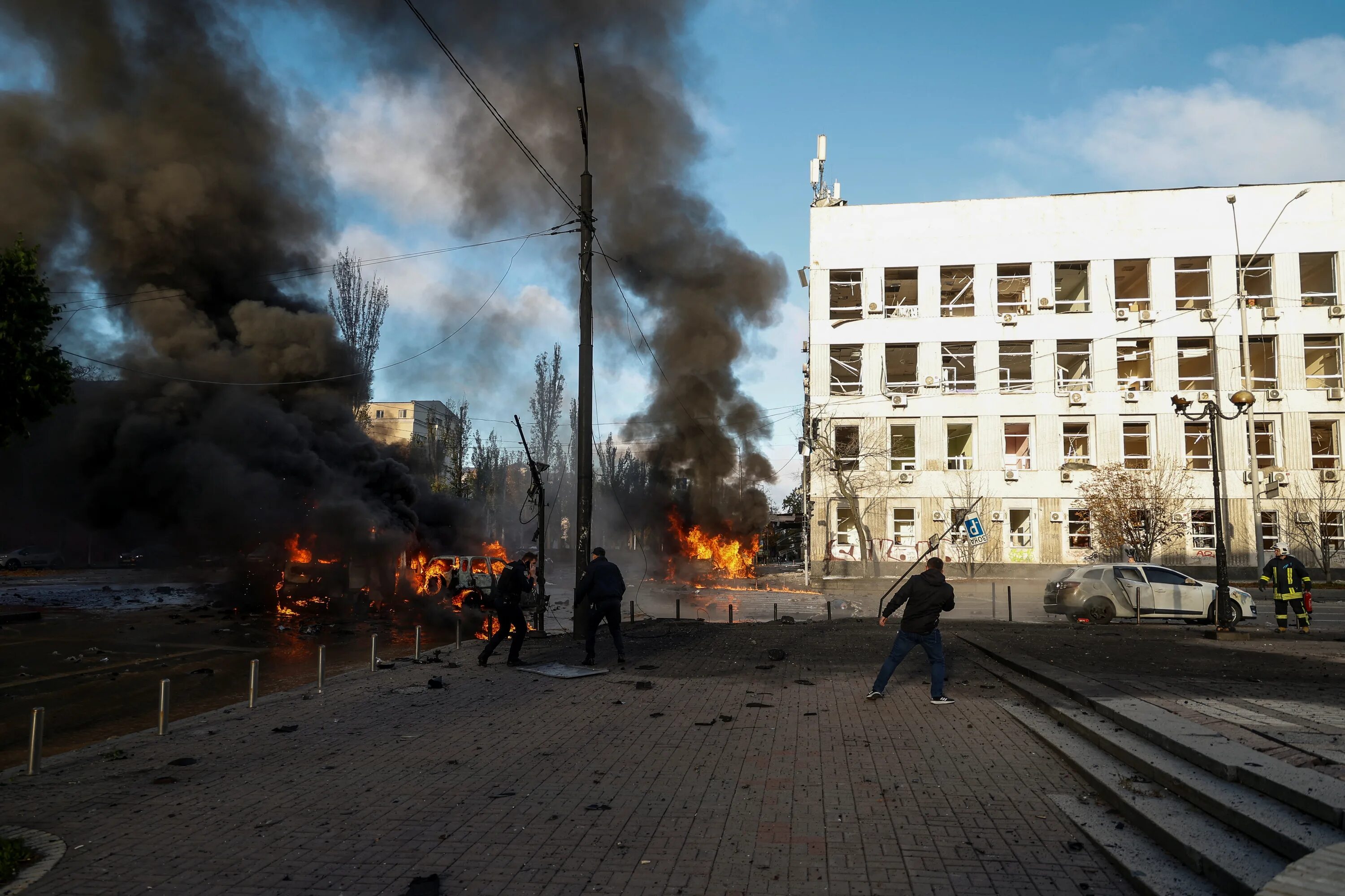 Взрывы в Киеве. Взрывы в Киеве сейчас. Видео 10 октября