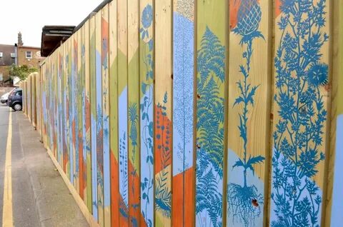 Painting fences