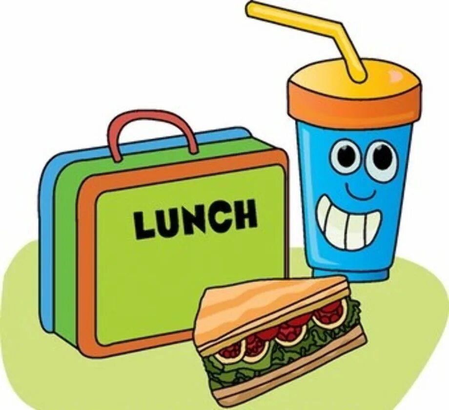 I ve had lunch she. Lunch мультяшный. ланч бокс мультяшный. lunch картинка для детей.
