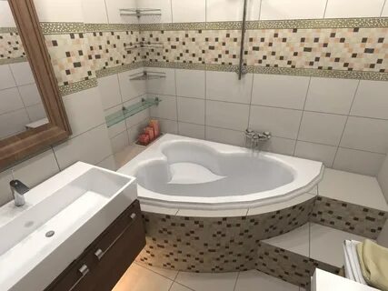 Ванна с угловой ванной