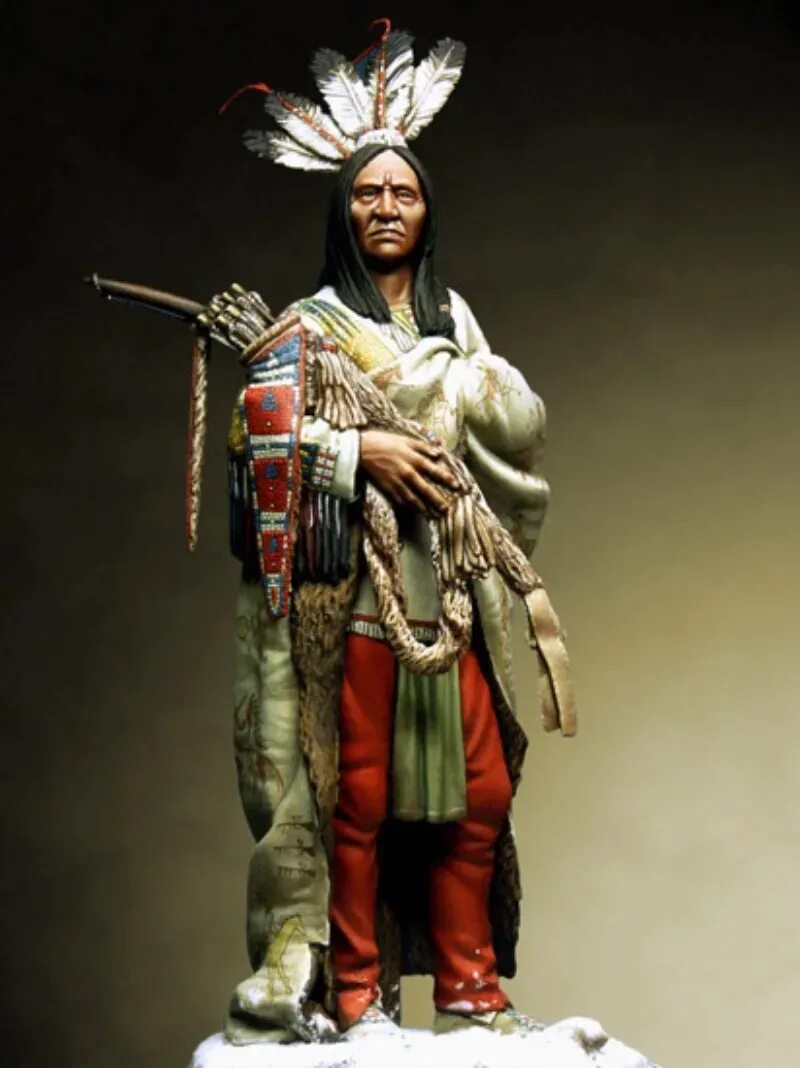 Пегасо моделс индейцы. Викинг скульптура. 54mm resin model figure gk，unassembled and unpainted kit. Warrior 75. Warrior 75.