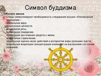 Значение буддизма