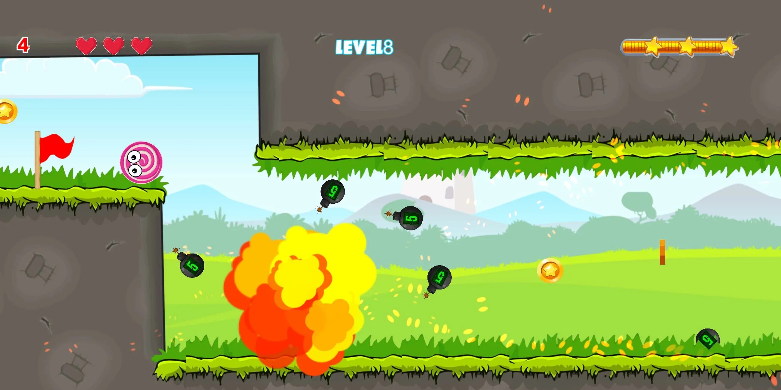 Red ball 4 боссы. Bossy ball 4. Босси болл 4. Игра красного шарика red ball 4 фок. Bossy ball 4.