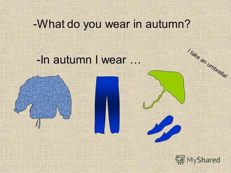 Why do you wearing. What do you Wear. What do you Wear in Summer. What clothes do you Wear in Winter. What do you do in autumn.