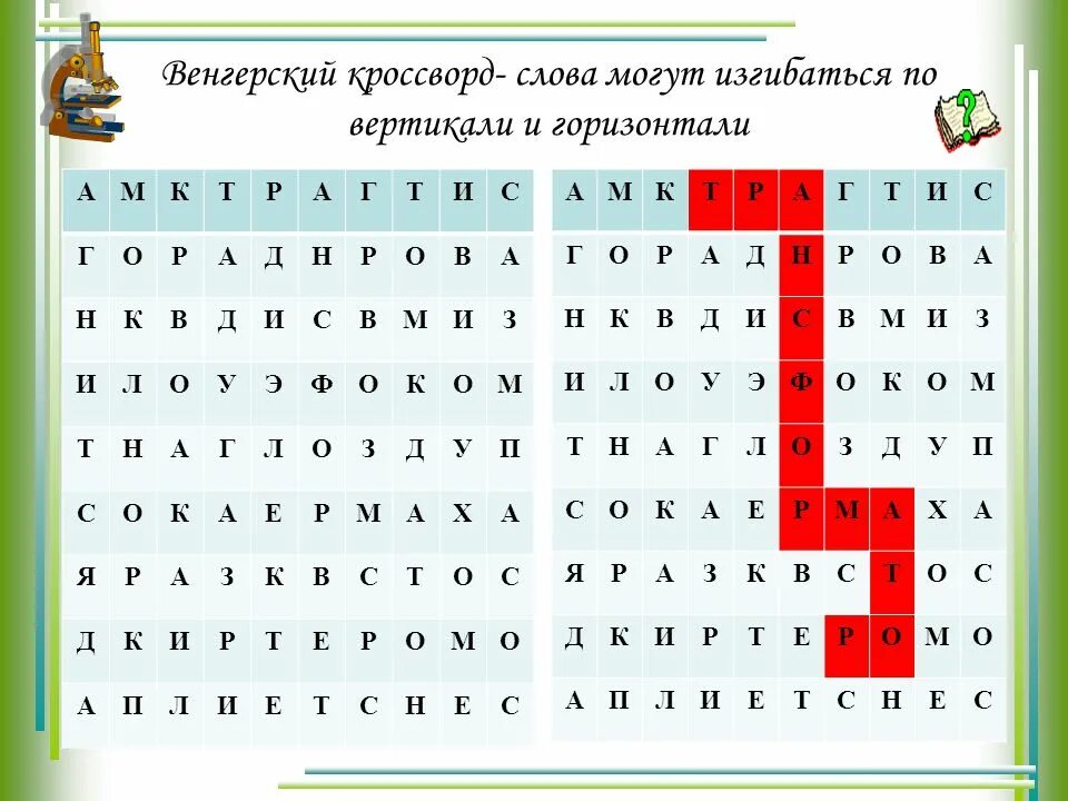 Кроссворд слова страница. Венгерский кроссворд. Слова для кроссворда. Слова по горизонтали и вертикали. Венгерский кроссворд по горизонтали и и вертикали.