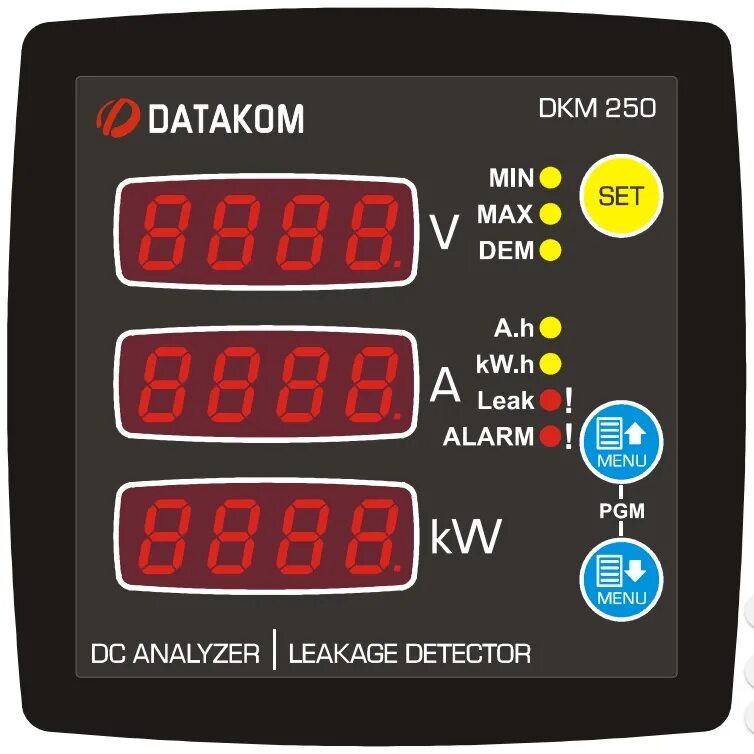 Контроллер Datakom DKM 407. Анализатор сети постоянного тока. Контроллер Datakom DKM 114. Щитовой измерительный прибор Datakom da-0101 амперметр, 1-фазный, 96х48. Max demo