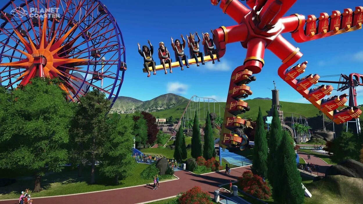 Planet Coaster парк. Planet Coaster парки. Planet Coaster парк Скриншоты парков. Парк аттракционов будущего. Парк аттракционов найти