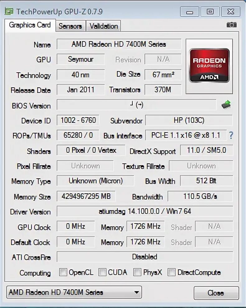 Amd radeon 7400. Amd radeon hd 7400m характеристики. Radeon hd 7400m series. Windows 10 radeon 7400m. Amd radeon 7400m.