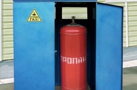 Баллоны с горючими газами