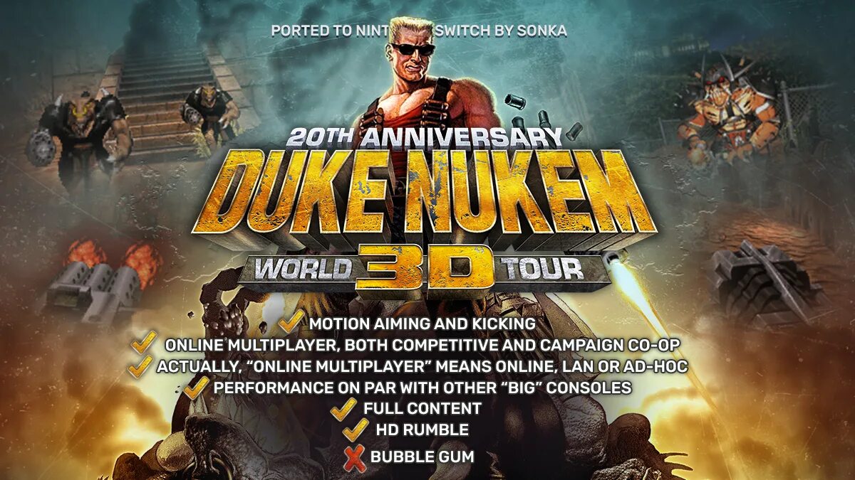 Duke Nukem 3d: 20th Anniversary World Tour. Duke Nukem 20th Anniversary. Дюк Нюкем 3д 20th Anniversary. Duke Nukem 3d World Tour.