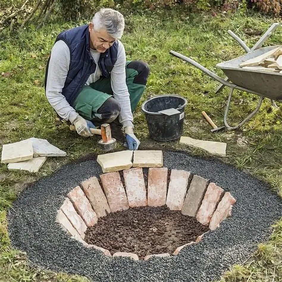Pin by Léia on idéias para churrasco Outdoor fire pit designs, Paver fire pit, D