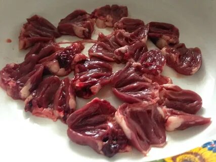 Рецепт печень сердце желудки