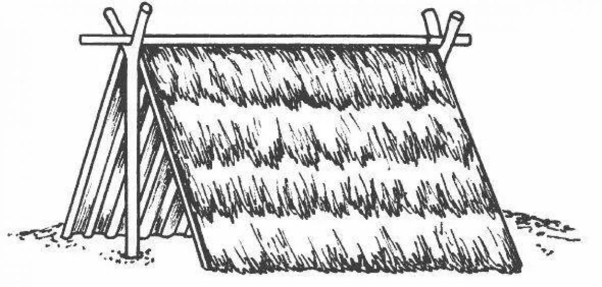 Шалаш иллюстрация для детей. Шалаш. Шалаш рисунок. Шалаш на тетеревином току. Шалаш.