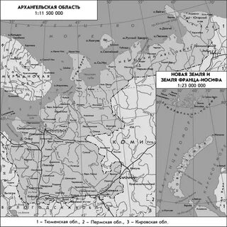 С кем граничит архангельская область