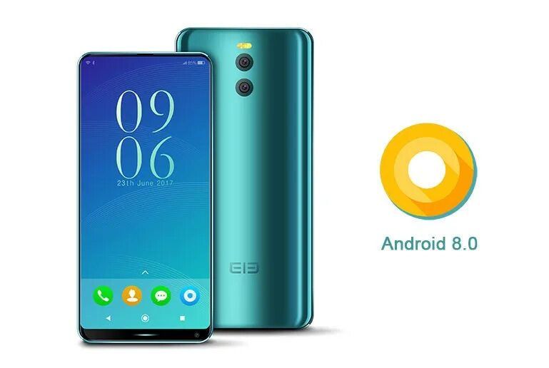 Android 8 новое. Андроид 8. андроид 8.0. операционная система android 8.1. андроид смартфон безрамочный с капелькойпнг.