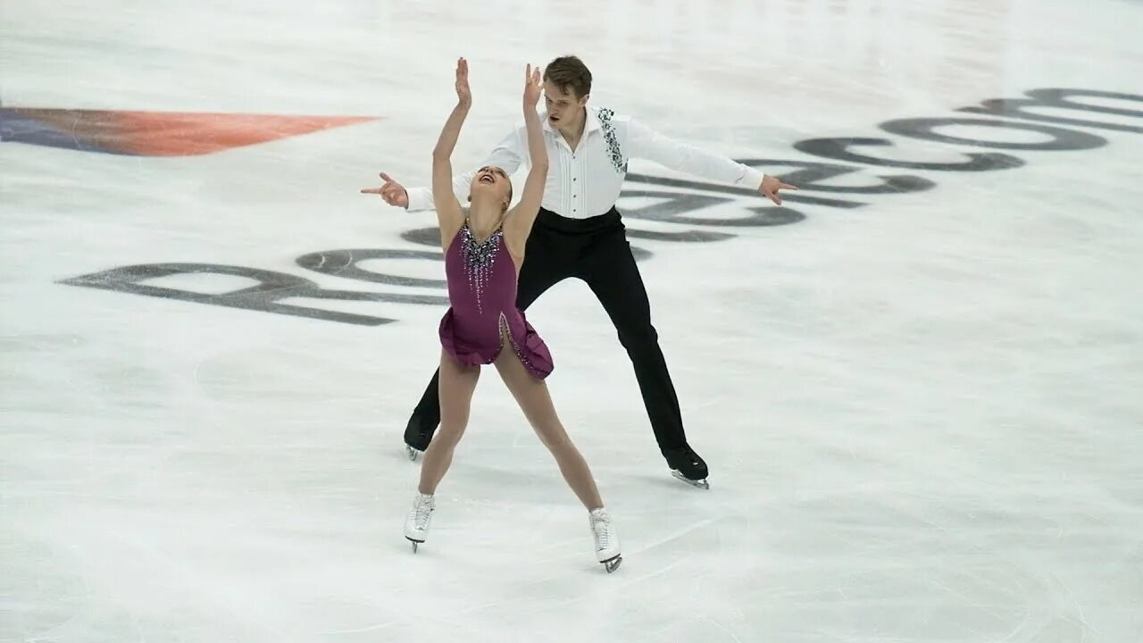 Бойкова и Козловский Rostelecom Cup.