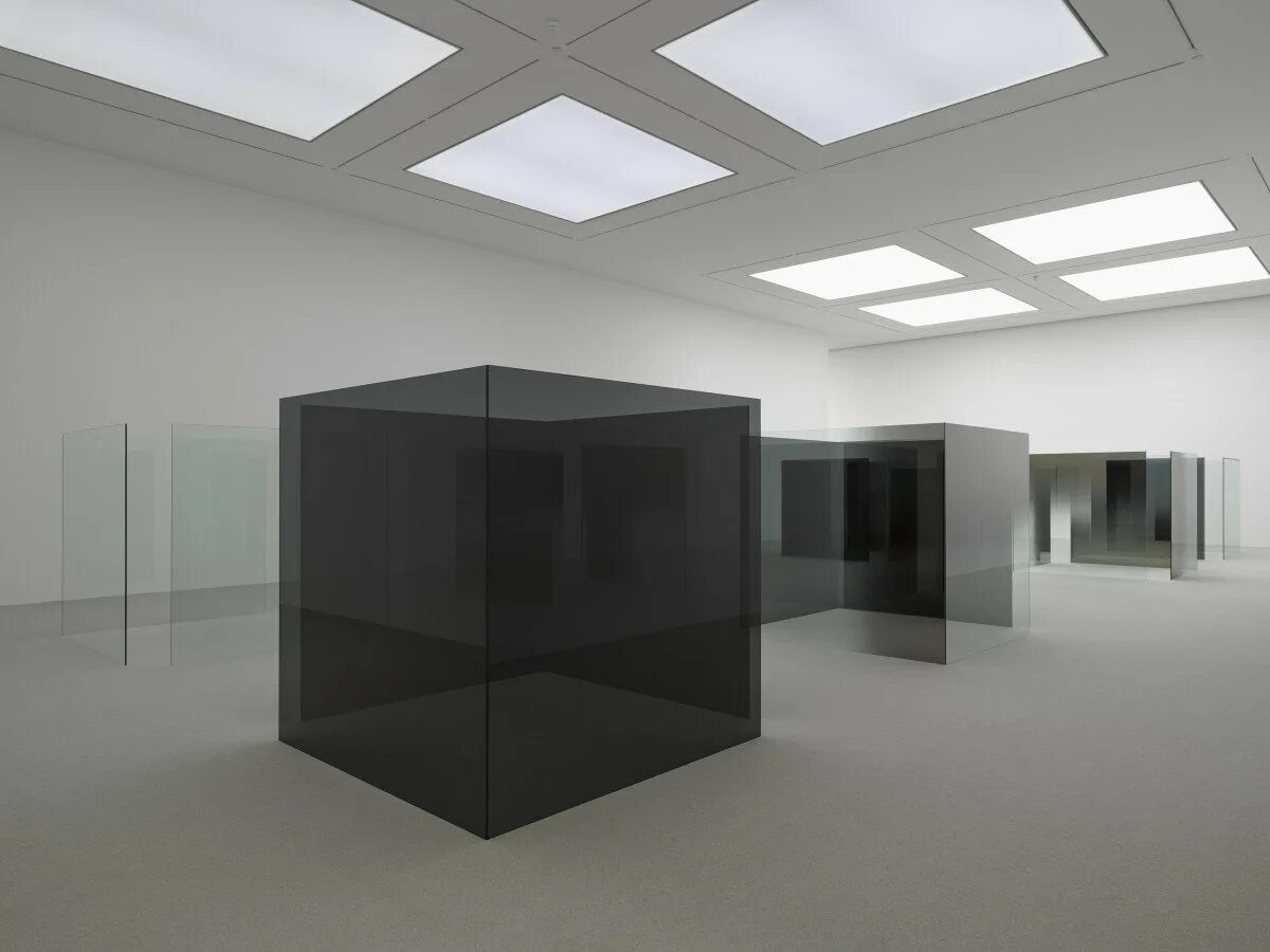 Кубометр помещения. Выставочный зал White Cube Bermondsey, London, United Kingdom.. Cube White (куб Вайт). Черный куб. Пространственный куб.