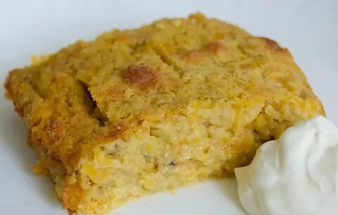 Запеканка с яблоками и манкой