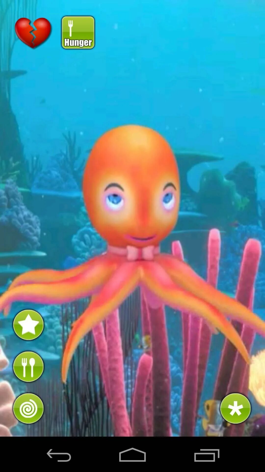 Осьминог на андроид. Октопус игра. мой говорящий осьминог. похожий на octopus андроид. talking android.