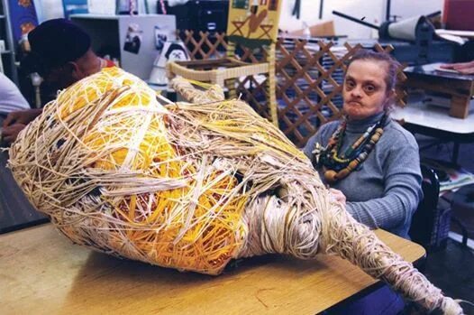 Джудит скотт работы текстильные фото enlarge01 Textile artist Judith Scott: Uncovering innate talent Textile artists,
