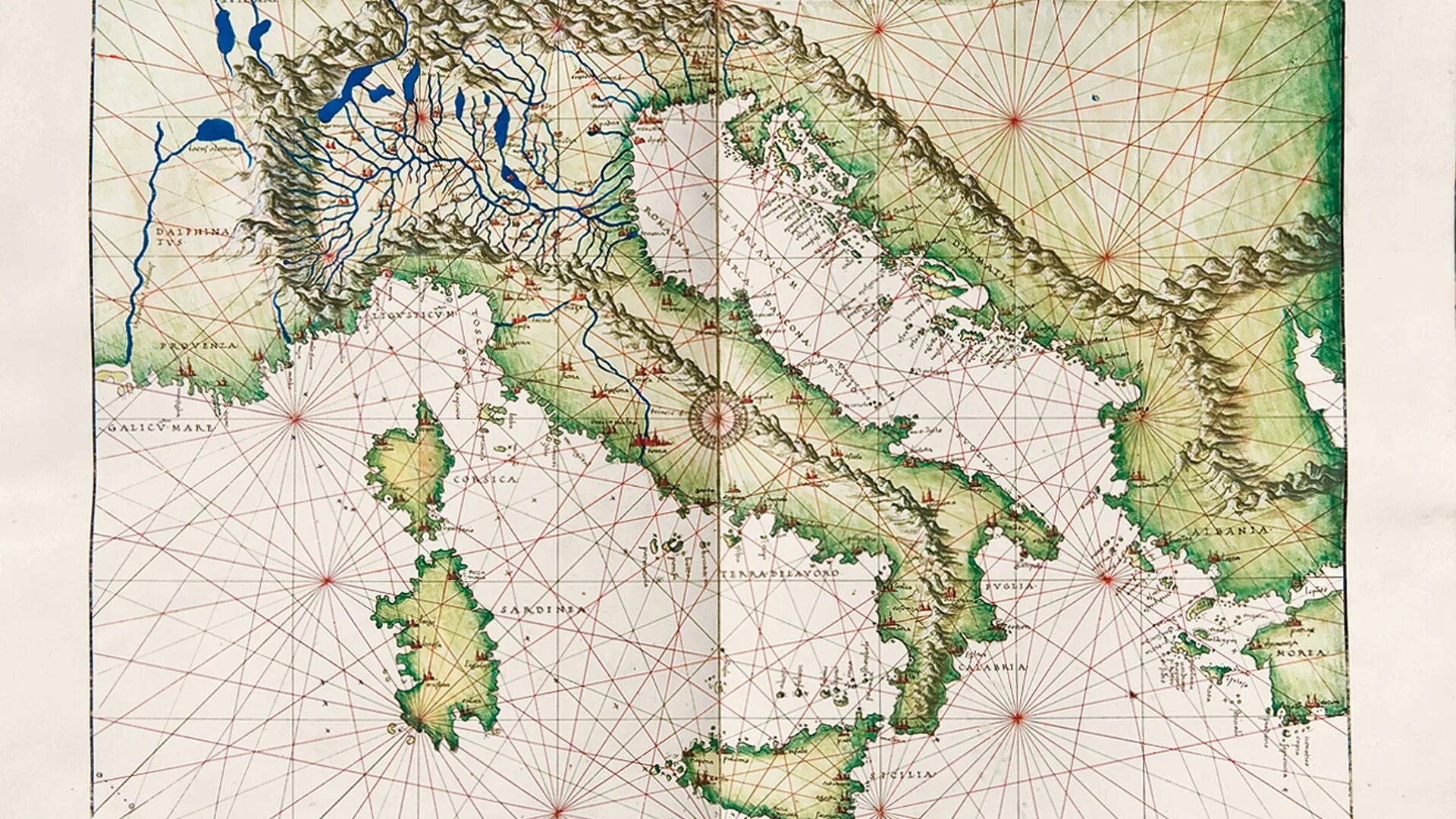 Атлас морских карт. Карта московии 1525 год, баттиста аньезе. портолан баттисты аньезе. карта баттиста аньезе. баттиста аньезе 1525 карта.