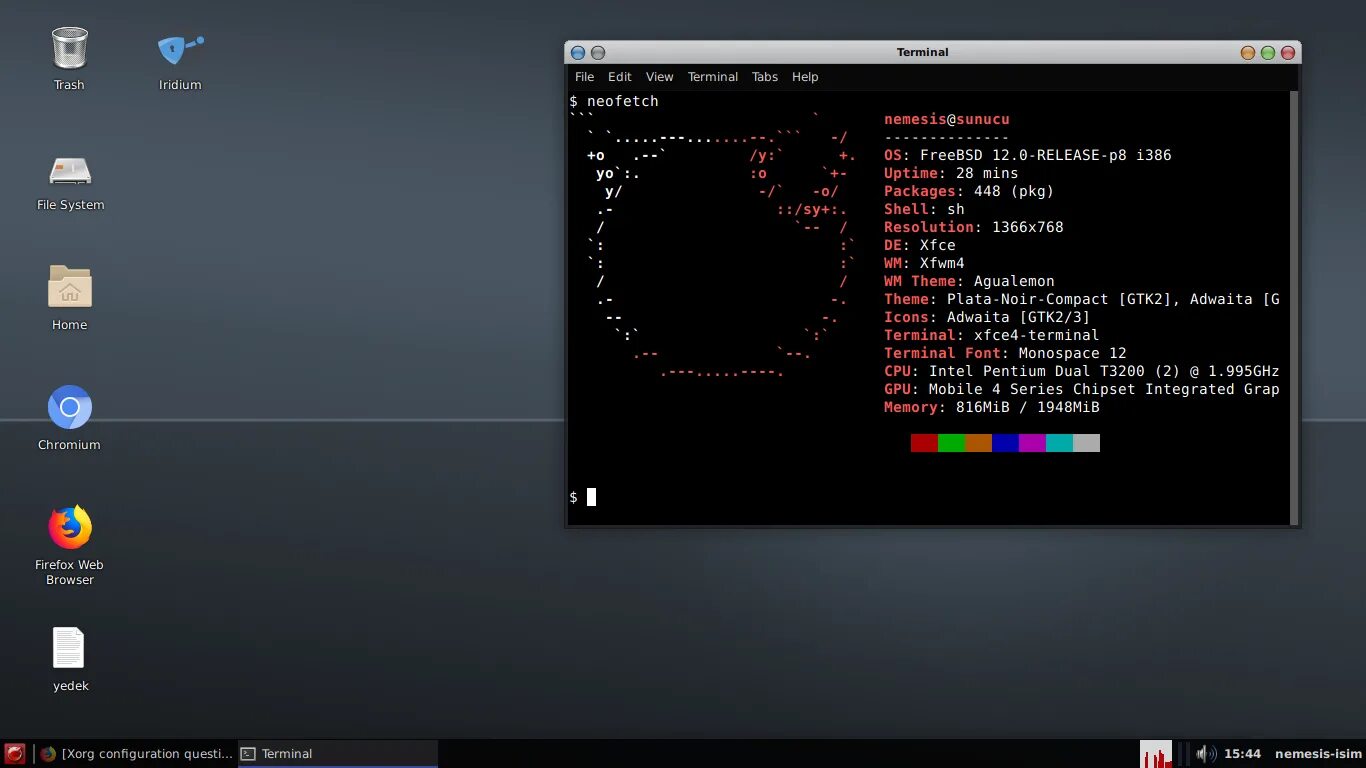Conf linux. Xorg linux. рабочий стол xorg. настольный дистрибутив freebsd. xorg графическая оболочка.