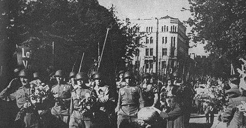 Латвия 1944 год