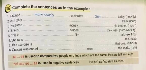 Complete the sentences with the same. Complete the sentences as in the example. Complete the sentences as in the example 7 класс. Complete the sentences as in the example 6 класс. Complete the sentences as in the example ответы.