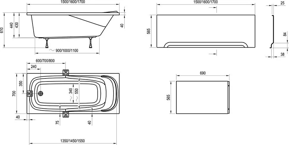 Riho miami 180x80. Riho miami 170x70. Размеры ванны 160. Акриловая ванна овальная 160. Ванна акриловая 160х70.