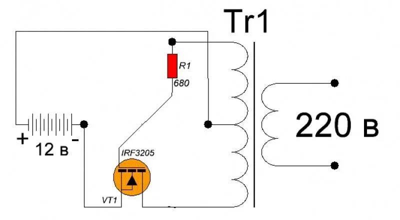 Конвертер 12 вольт 12 вольт. Простой преобразователь напряжения 12-220 вольт схема. Преобразователь напряжения 12-220 вольт своими руками. Схема простого преобразователя напряжения с 12 на 220. Простой преобразователь 220 в 12 вольт.
