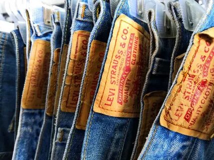 Джинсовый levis
