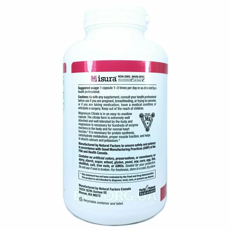 Natural factors magnesium. Natural factors magnesium citrate 150 мг 90 капсул. natural factors magnesium citrate 150mg 90капс. магний цитрат 150 мг. natural factors, magnesium citrate, 150 mg, 90 capsules.