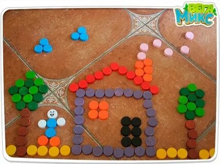 Игры с пластиковыми крышками