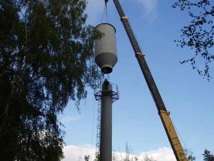 Изготовление водонапорных башен