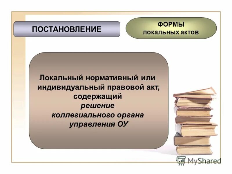 Локальный правовой акт в рф