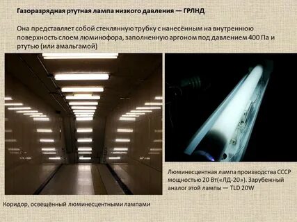 Ртутная лампа низкого давления