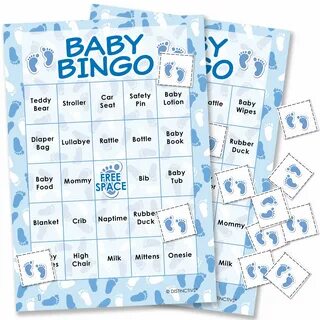 It's a Boy Baby Shower Bingo Game - 24 Guests.