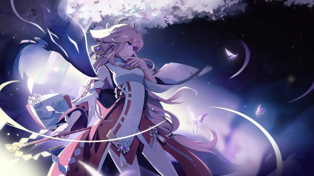 Мико геншин импакт. Обои яэ. Яэ мико арт. Yae sakura геншин. Genshin impact яэ мико.