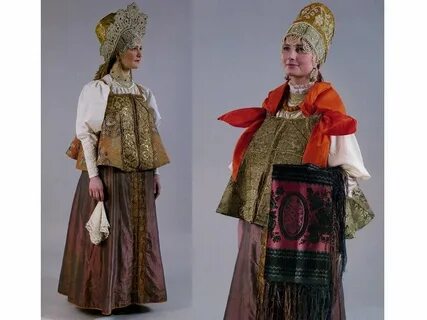 Представить народный костюм