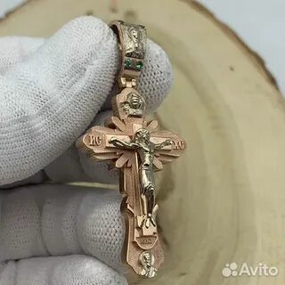 Золотой крест лучи