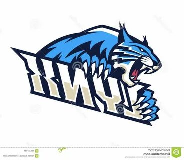 Lynx Wildcat Logo Mascot Vector Illustration Labels Design. 